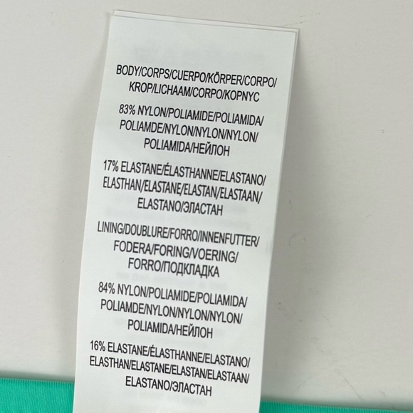 La Blanca Bikini Bottom Womens US 12 Green Goddess Side Tie Hipster NWT - Picture 7 of 11